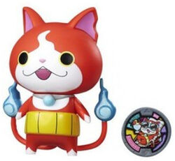 Yo-Kai Watch Original JIBANYAN Kyubi Assembly Figure Yokai Youkai Watch  Figure Cartoon Action Figure Accessory