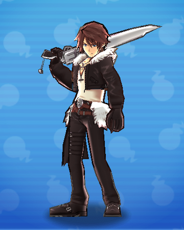 Squall Leonhart in Anime style by rionix88 on DeviantArt
