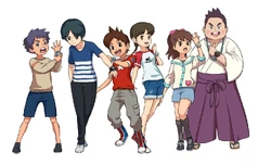 From left to right: Jack, Cole, Nate, Summer, Katie and Bruno.