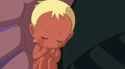 Enma as a newborn baby