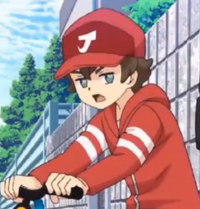 Junior's human form, Red Head.