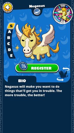 Negasus Yo Kai Watch Wiki