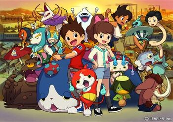 Yo-kai watch main characters