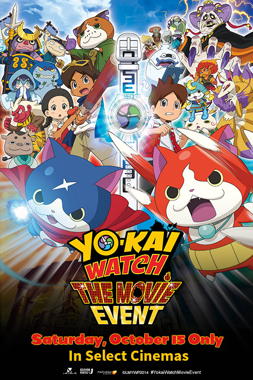 Filme anime de Yo-kai Watch a 15 de Novembro 2021