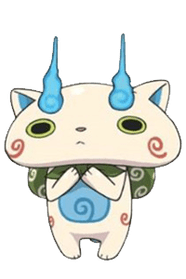 Komasan B Yo - Kai Watch Wiki Fandom Yokai Watch Komasan B Emoji,B&w  Emotion - Free Emoji PNG Images 