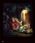 Yomawari Midnight Shadows Art 2