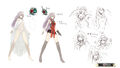 Arnice concept art (Dream World, no armor, performing Desden)