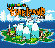 Title Screen - Super Mario World 2.png (7 KB) The title screen.