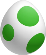 A Green Yoshi egg