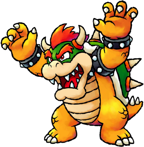 bowser eats yoshi