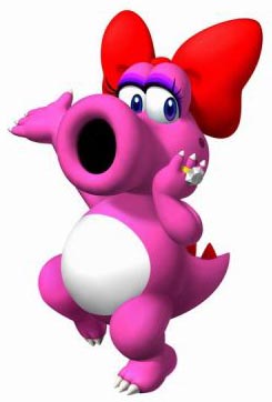 mario pink dinosaur