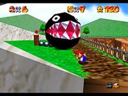 Chain Chomp 64.jpg (13 KB) A Chain Chomp, attacking Mario, in Super Mario 64.