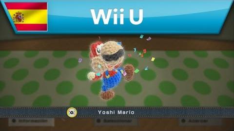 Yoshi's Woolly World - Yoshi Mario (Wii U)