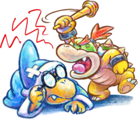 yoshis new island baby bowser