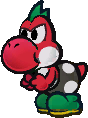 Red Yoshi TTYD