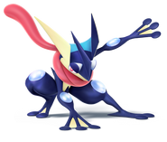 Greninja's artwork.