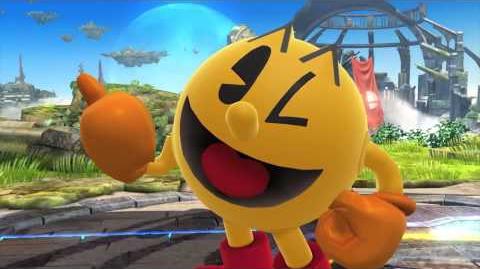 Super Smash Bros 4 - Pac-Man Announcement Trailer Wii U 3DS HD