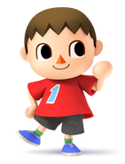 Villager's artwork.