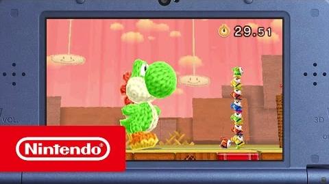Poochy & Yoshi's Woolly World – Tráiler revelación (Nintendo 3DS)
