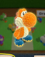 Orange in Yoshi's Woolly World.