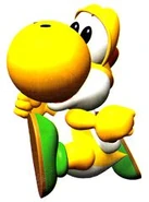 Baby Yellow Yoshi Running