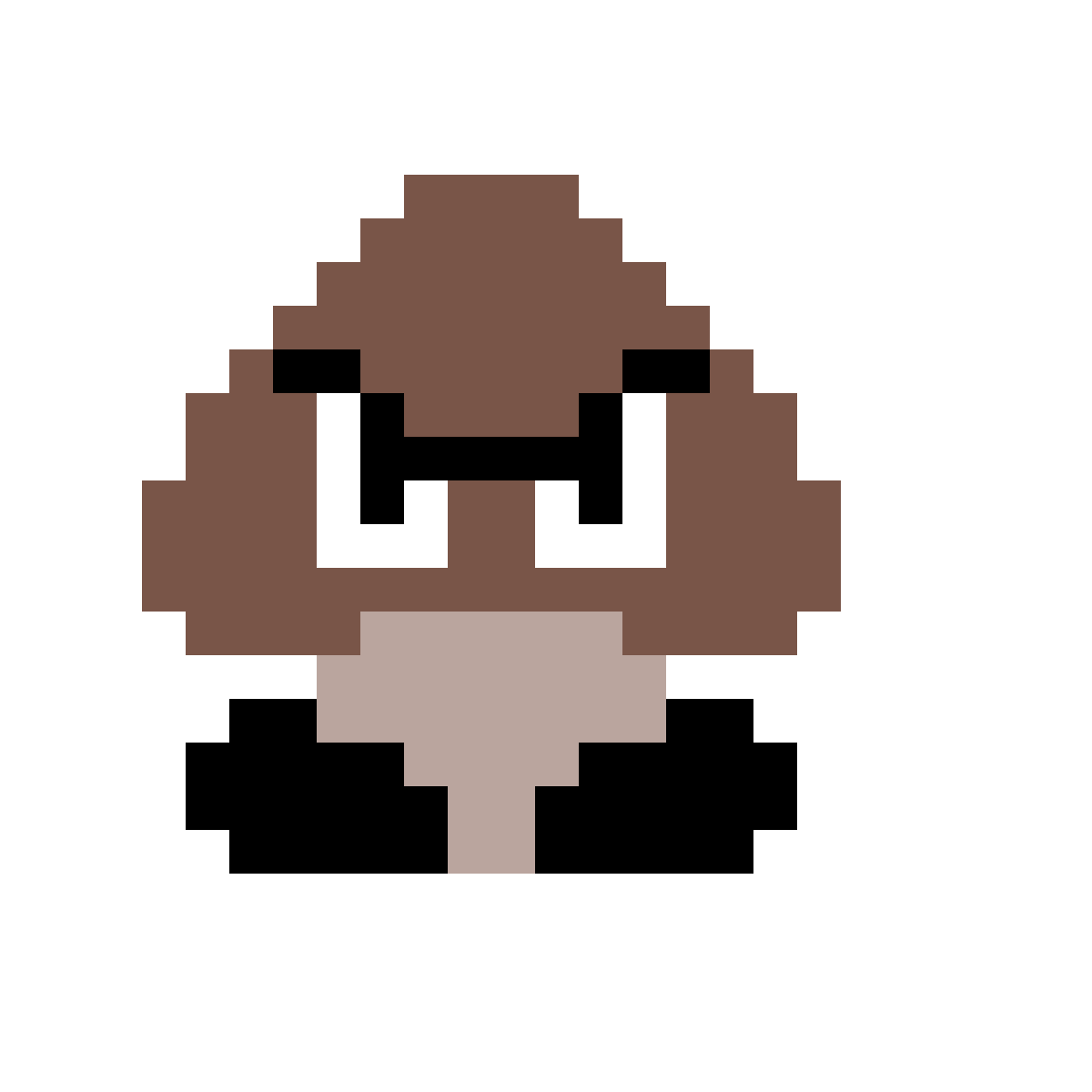 mario goomba 8 bit