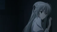 Sora glaring.