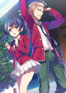 Ảnh quảng bá cho light novel.