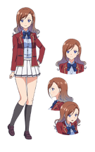 Penampilan Matsushita di Anime