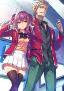 Ảnh quảng bá cho light novel
