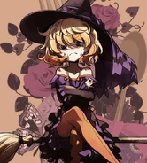 Chika Tōjō's Tanya art for 2016 Halloween