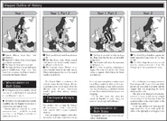 Appendix detailing the events of the war in volume 1 thus far with maps.