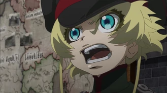 Tanya's angry look.