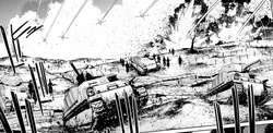 SOMUA S35 in manga chapter 42