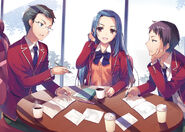 Promotional art for light novel