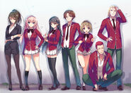 Promotional art for light novel