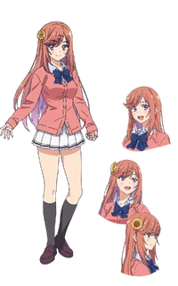 Nazuna Asahina's full appearance.