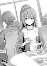 Kei getting teased by Kiyotaka.