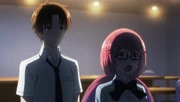 Airi flustered after Kiyotaka caught her by surprise.