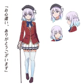 Arisu's full appearance in the anime.