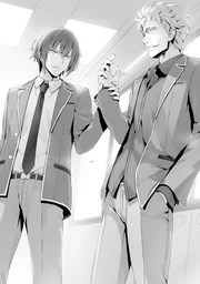 Riku clashing with Hōsen