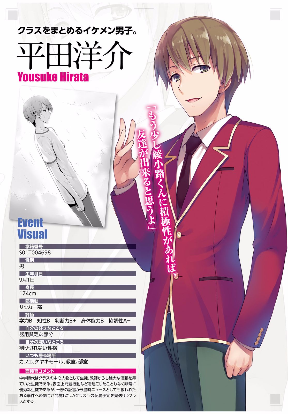 Yōsuke Hirata Image Gallery You Zitsu Wiki Fandom Yōsuke Hirata Image Gallery You Zitsu Wiki Fandom
