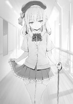 Arisu encountering Ichika