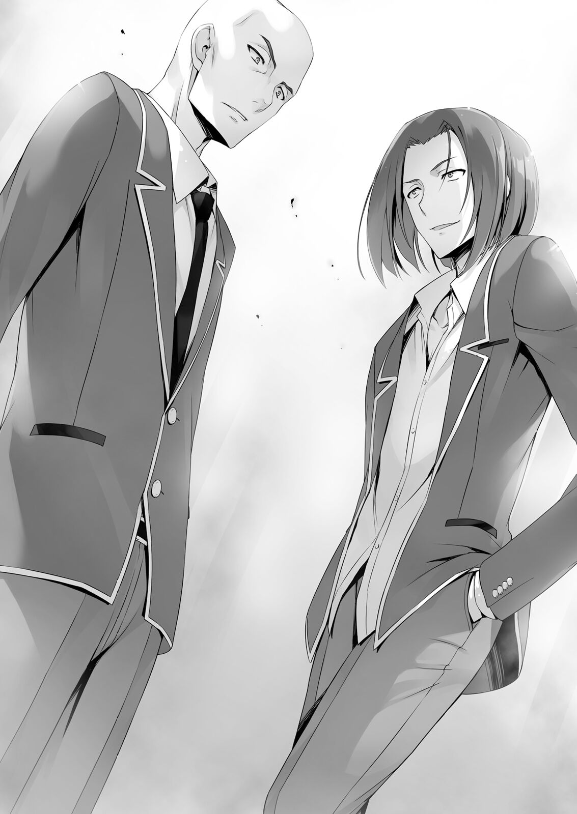 Classroom of the Elite Illustrator Draws Ayanokoji and Ryuen in Formal Suits