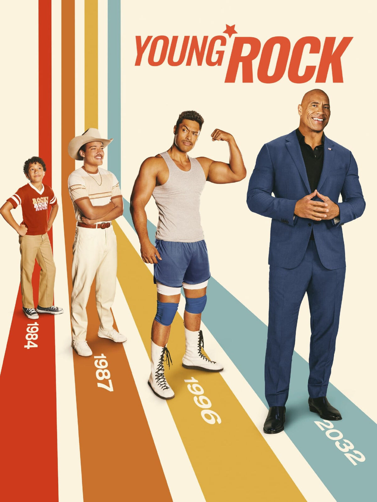 Young Rock: NBC's Dwayne Johnson series covers football career - Sports  Illustrated