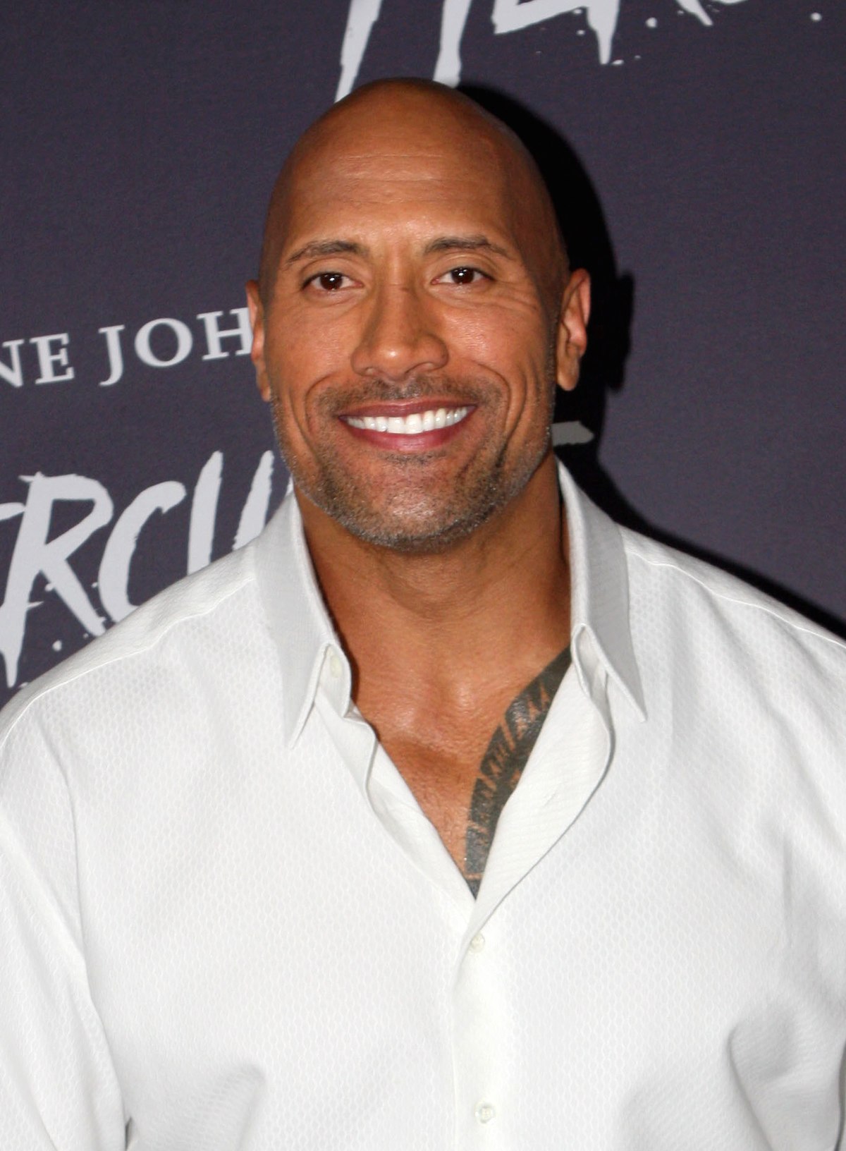 Actor and wrestler dwayne johnson, also known as the rock