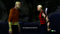 Aqualad learns his true lineage