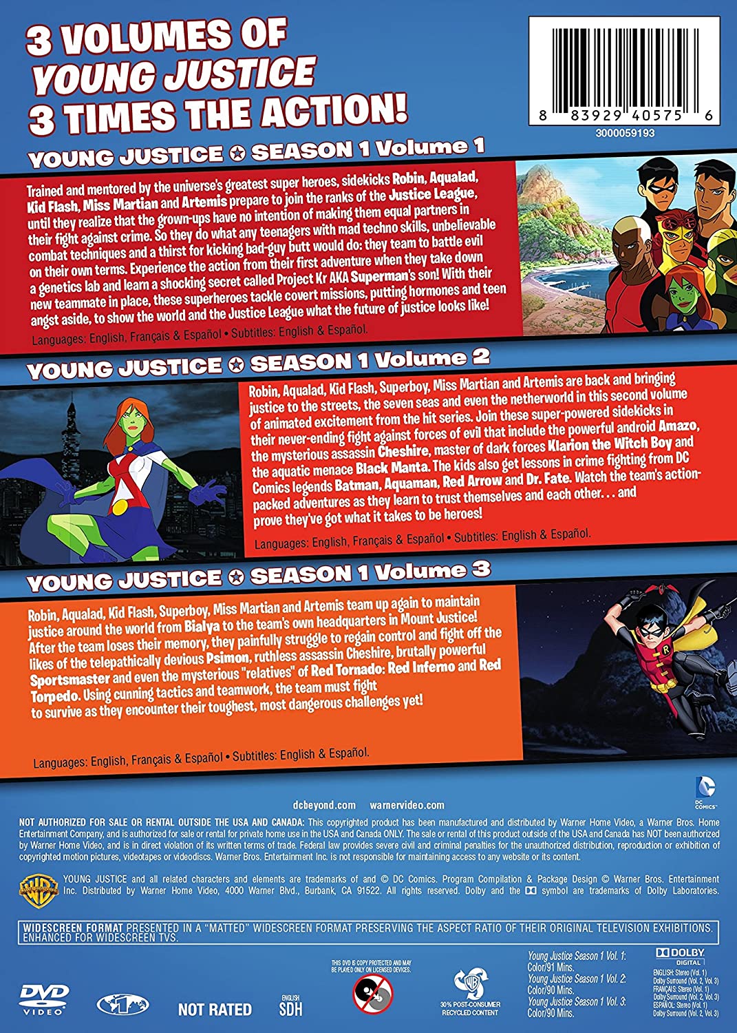 Young Justice: 3-Pack Fun | Young Justice Wiki | Fandom
