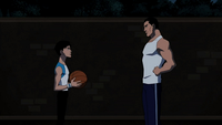 Bruce and Robin Basketball