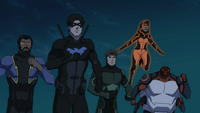 Nightwing's team first mission